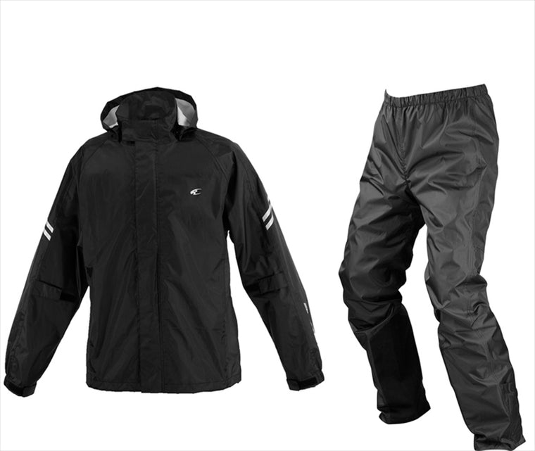 【コミネ】RK-5393 BREATHTERレインウエア BLK L 03-5393