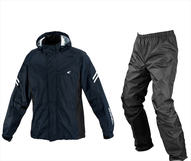 【コミネ】RK-5393 BREATHTERレインウエア Navy 3XLB 03-5393