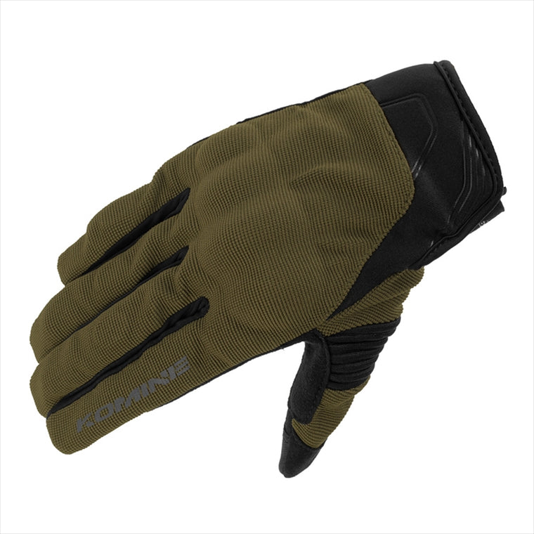 【コミネ】GK-1833 PROTECT M.グローブ Olive S 06-1833