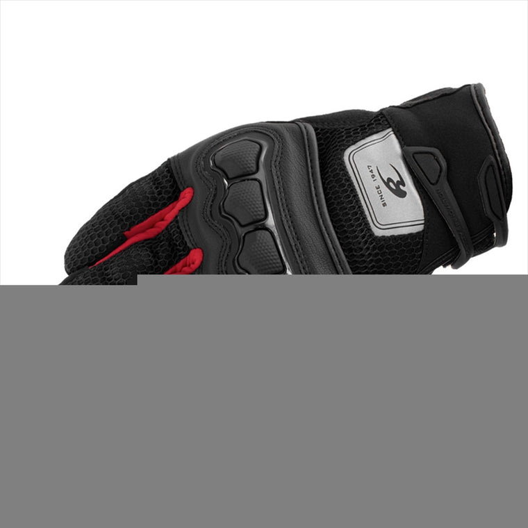 【コミネ】GK-2153 PROTECT 3D M.グローブ BLK-RED #XL 06-2153