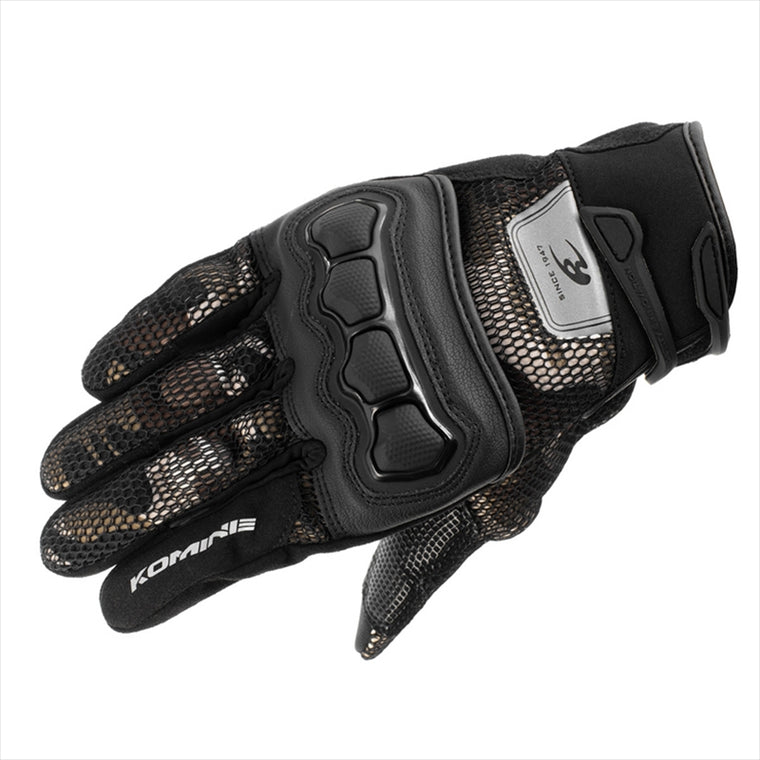 【コミネ】GK-2153 PROTECT 3D M.グローブ CAMO #2XL 06-2153