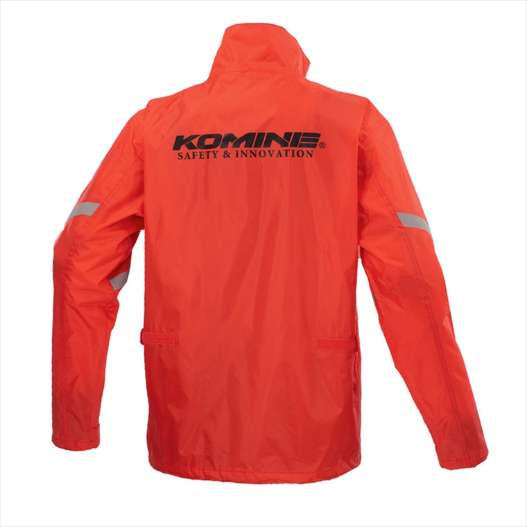 【コミネ】RK-5433 STDレインウエア KOMINE-RED S 03-5433
