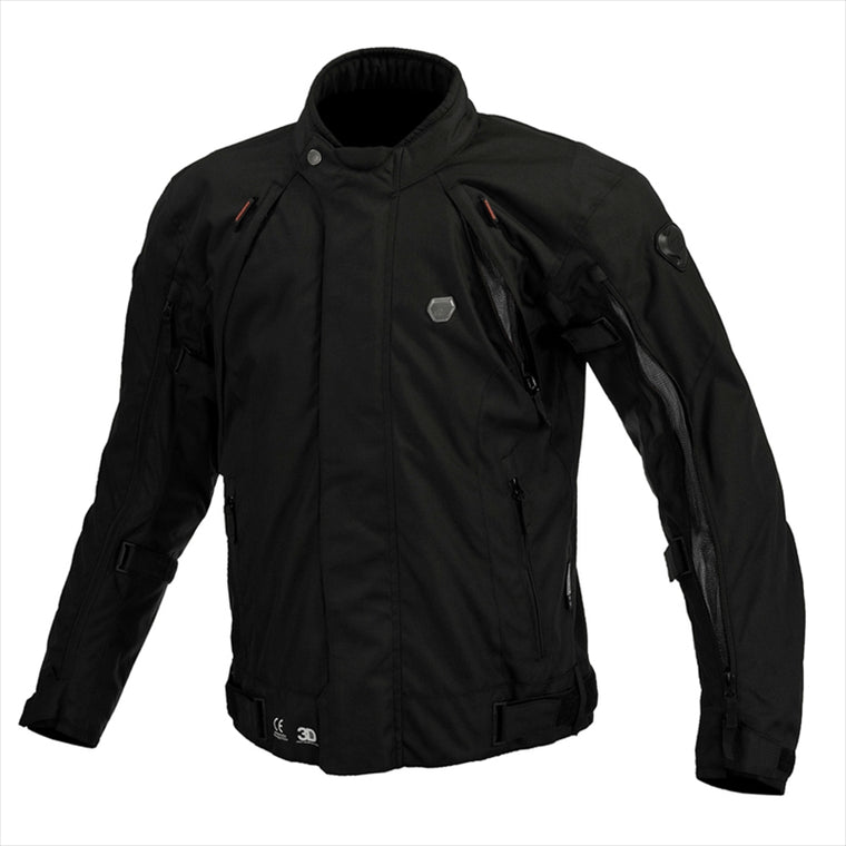 【コミネ】JK-5994 FULL YEAR S-ジャケット Black XL 07-5994