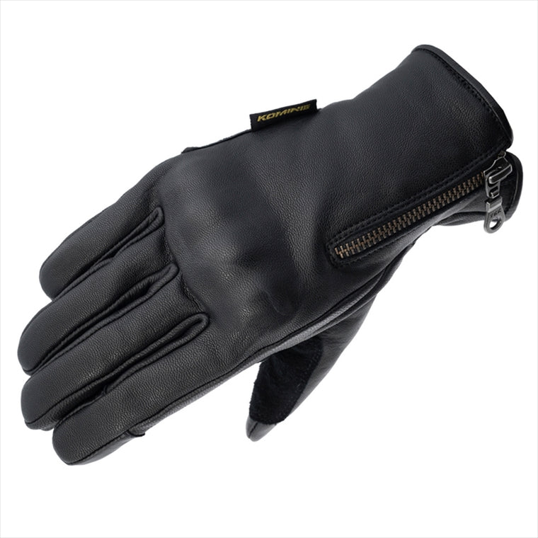 【コミネ】GK-850 LEATHER W SHORTグローブ(Z BLK S 06-850