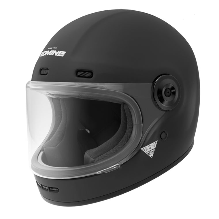 コミネ｜HK-190 ネオレトロ フルフェイスヘルメット Mat Black #M｜01-190