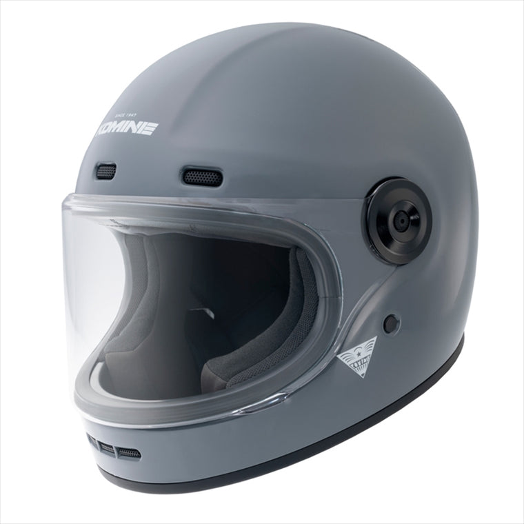 コミネ｜HK-190 ネオレトロ フルフェイスヘルメット Basalt Grey #XL｜01-190