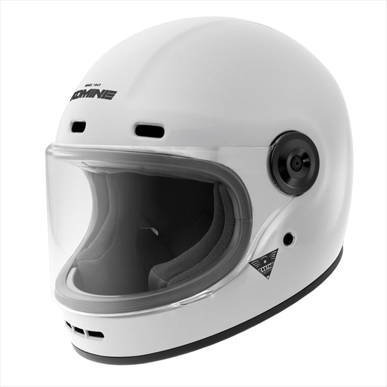 コミネ｜HK-190 ネオレトロ フルフェイスヘルメット Pearl White #L｜01-190