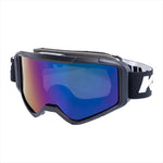 コミネ｜HK-501 MOTO GOGGLES  Black-Mirror｜01-501