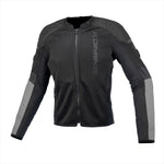 【コミネ】JK-173 ヘビーメッシュ SCRAMBLERジャケット BK/Grey L 07-173