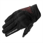 コミネ｜GK-1833 PROTECT M.グローブ BLK/Delta-Red M｜06-1833