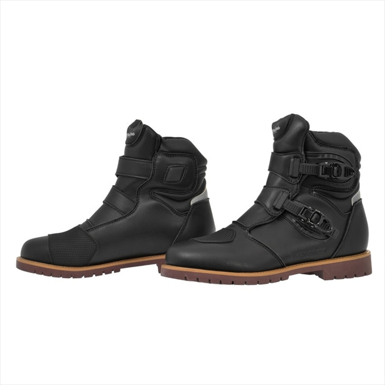 コミネ｜BK-0975 WPアドベンチャーショートブーツ BLK 24.5｜05-0975