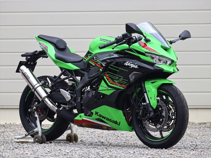 ダブルアールズ スリップオン ラウンド・ステンレスサイレンサー ZX-4R