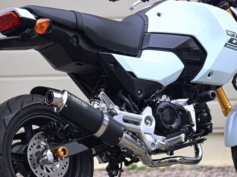 ダブルアールズ フルEX ショートオーバル F-BLACKステンレス GROM 21