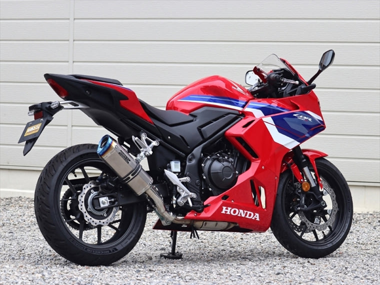 ダブルアールズ｜スリップオンSS-OVAL_SHOT ソリッドチタン CBR400R 24-(8BL-NC65)｜SK1470JM
