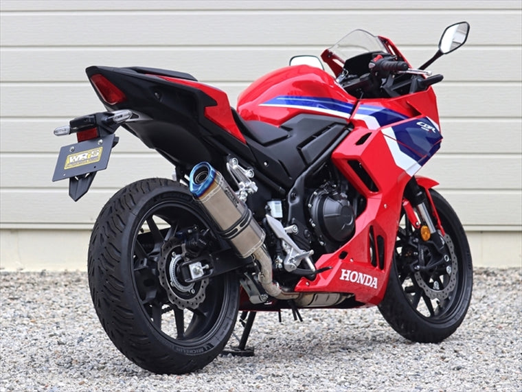 ダブルアールズ｜スリップオンSS-OVAL_SHOT ソリッドチタン CBR400R 24-(8BL-NC65)｜SK1470JM