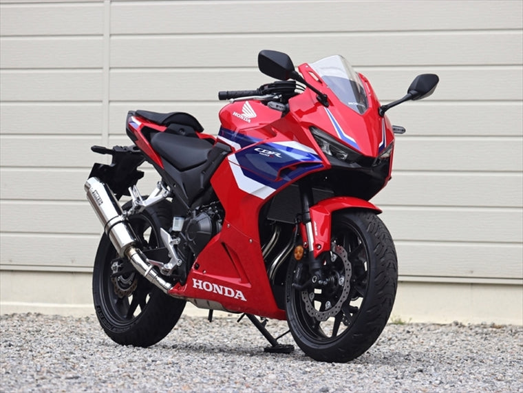 ダブルアールズ｜スリップオン ラウンド・ステンレスサイレンサー CBR400R 24-(8BL-NC65)｜BF1470JM