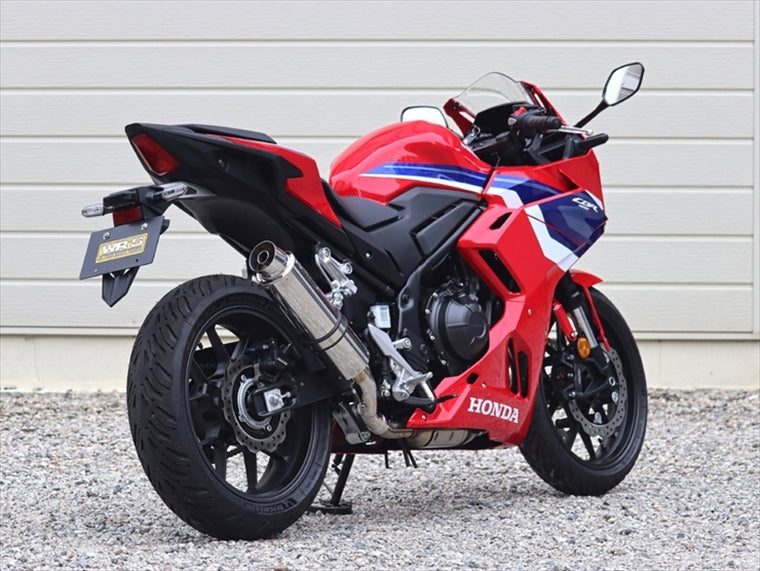 ダブルアールズ｜スリップオン ラウンド・ステンレスサイレンサー CBR400R 24-(8BL-NC65)｜BF1470JM