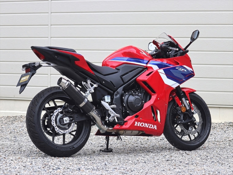 ダブルアールズ｜スリップオン ラウンド・カーボンサイレンサー CBR400R 24-(8BL-NC65)｜BC1470JM