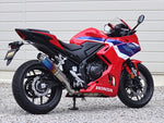 ダブルアールズ｜スリップオン ラウンド・焼き色チタンサイレンサー CBR400R 24-(8BL-NC65)｜BK1470JM