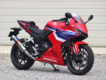 ダブルアールズ｜スリップオン ラウンド・焼き色チタンサイレンサー CBR400R 24-(8BL-NC65)｜BK1470JM