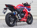 ダブルアールズ｜スリップオン ラウンド・焼き色チタンサイレンサー CBR400R 24-(8BL-NC65)｜BK1470JM