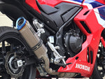 ダブルアールズ｜スリップオン SS-OVAL/LONGソリッドチタン CBR400R 24- 8BL-NC65｜OV1470JM