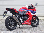 ダブルアールズ｜スリップオン SS-OVAL/LONGソリッドチタン CBR400R 24- 8BL-NC65｜OV1470JM