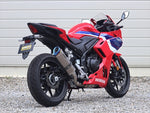 ダブルアールズ｜スリップオン SS-OVAL/LONGソリッドチタン CBR400R 24- 8BL-NC65｜OV1470JM