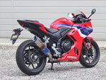 ダブルアールズ｜スリップオン SS-OVAL/LONG 焼き色チタン CBR400R 24- 8BL-NC65｜SV1470JM
