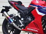 ダブルアールズ｜スリップオン SS-OVAL/LONG 焼き色チタン CBR400R 24- 8BL-NC65｜SV1470JM