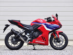 ダブルアールズ｜スリップオン SS-OVAL/LONG F-BLACKチタン CBR400R 24- 8BL-NC65｜VF1470JM