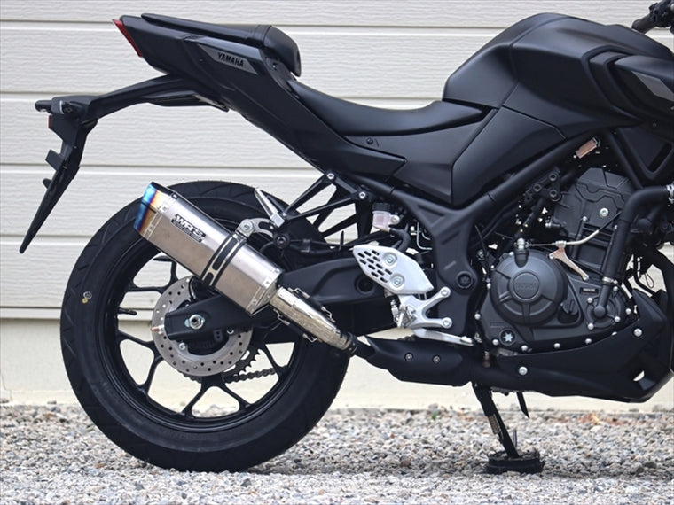 ダブルアールズ｜スリップオン SS-OVAL ソリッドタイプ YZF-R25/MT-25 25- (8BK-RG84J)｜SK2280JM