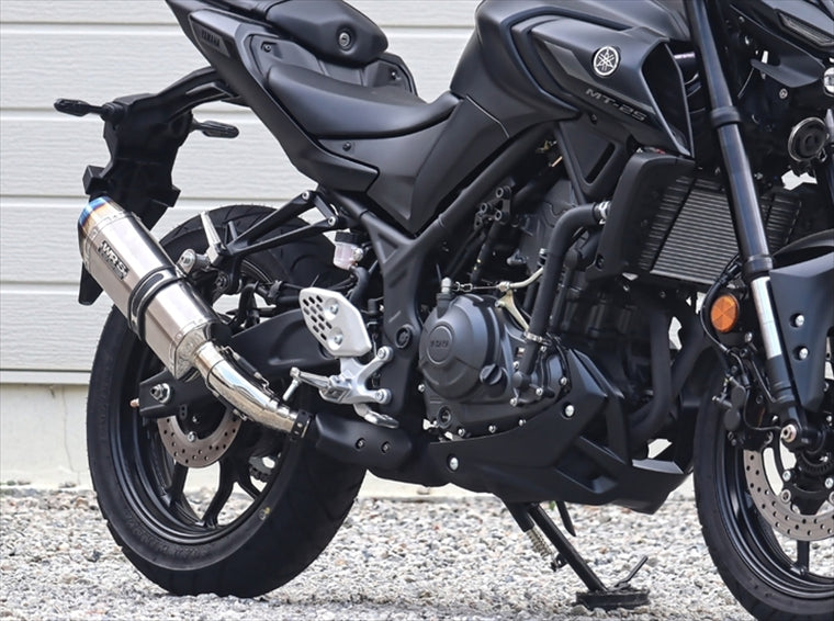 ダブルアールズ｜スリップオン SS-OVAL ソリッドタイプ YZF-R25/MT-25 25- (8BK-RG84J)｜SK2280JM