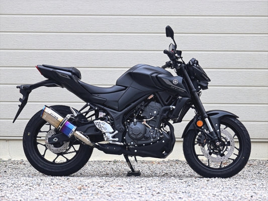 ダブルアールズ｜スリップオン SS-OVAL 焼き色タイプ YZF-R25/MT-25 25- (8BK-RG84J)｜SB2280JM