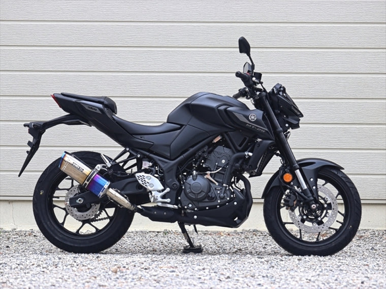 ダブルアールズ｜スリップオン SS-OVAL 焼き色タイプ YZF-R25/MT-25 25- (8BK-RG84J)｜SB2280JM
