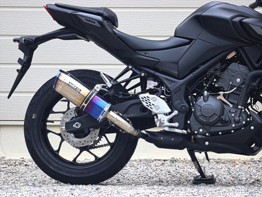 ダブルアールズ｜スリップオン SS-OVAL 焼き色タイプ YZF-R25/MT-25 25- (8BK-RG84J)｜SB2280JM