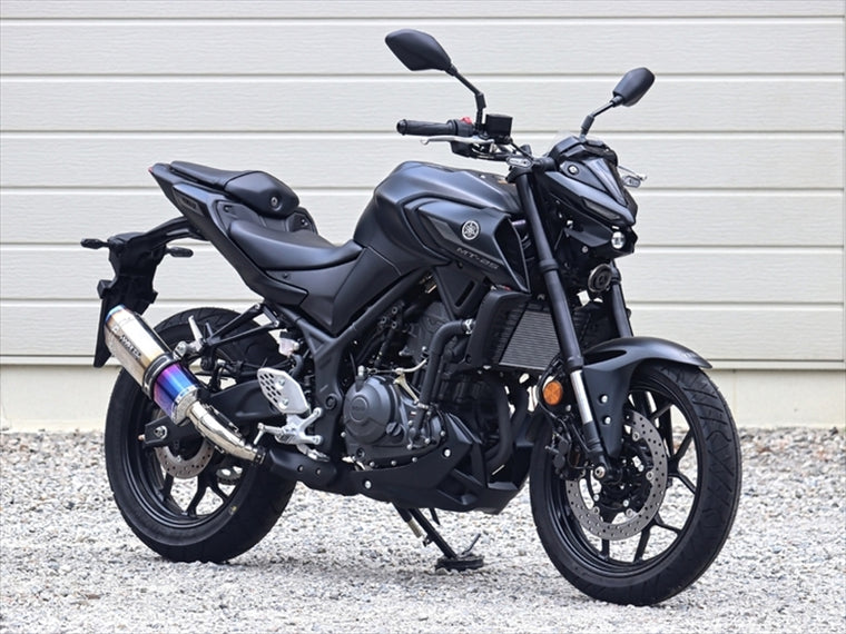 ダブルアールズ｜スリップオン SS-OVAL 焼き色タイプ YZF-R25/MT-25 25- (8BK-RG84J)｜SB2280JM