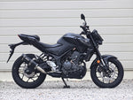 ダブルアールズ｜スリップオン SS-OVAL F-BLACK TITAN YZF-R25/MT-25 25- (8BK-RG84J)｜SF2280JM