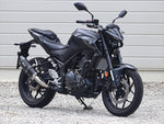 ダブルアールズ｜スリップオン SS-OVAL F-BLACK TITAN YZF-R25/MT-25 25- (8BK-RG84J)｜SF2280JM