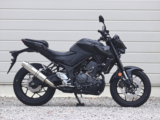 ダブルアールズ｜スリップオン ラウンド・ステンレスサイレンサー YZF-R25/MT-25 25- (8BK-RG84J)｜BF2280JM