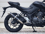 ダブルアールズ｜スリップオン ラウンド・カーボンサイレンサー YZF-R25/MT-25 25- (8BK-RG84J)｜BC2280JM