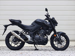 ダブルアールズ｜スリップオン Vショートチタンオーバルソリッドタイプ YZF-R25/MT-25 25-(8BK-RG84J)｜NV2280JM