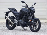 ダブルアールズ｜スリップオン Vショートチタンオーバルソリッドタイプ YZF-R25/MT-25 25-(8BK-RG84J)｜NV2280JM