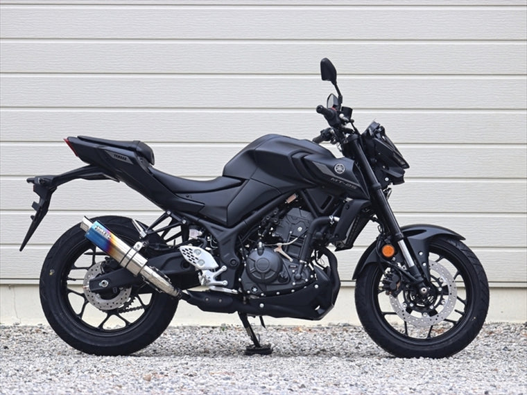 ダブルアールズ｜スリップオン Vショートチタンオーバル焼き色タイプ YZF-R25/MT-25 25-(8BK-RG84J)｜FV2280JM