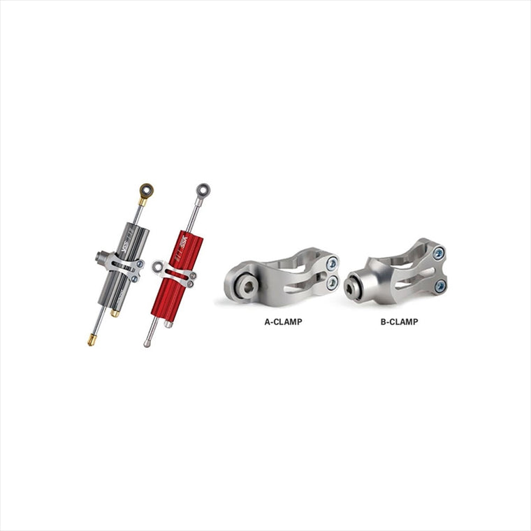 ワイエスエスレーシング | YSS RACING STEER DAM A-CLAMP Black L75 | 124-7810002