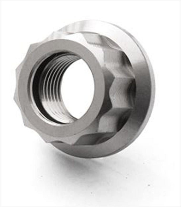 βTITANIUM(ベータチタニウム)｜12Pフランジナット M10×P1.25 ｜BT-TIFN-12P-10