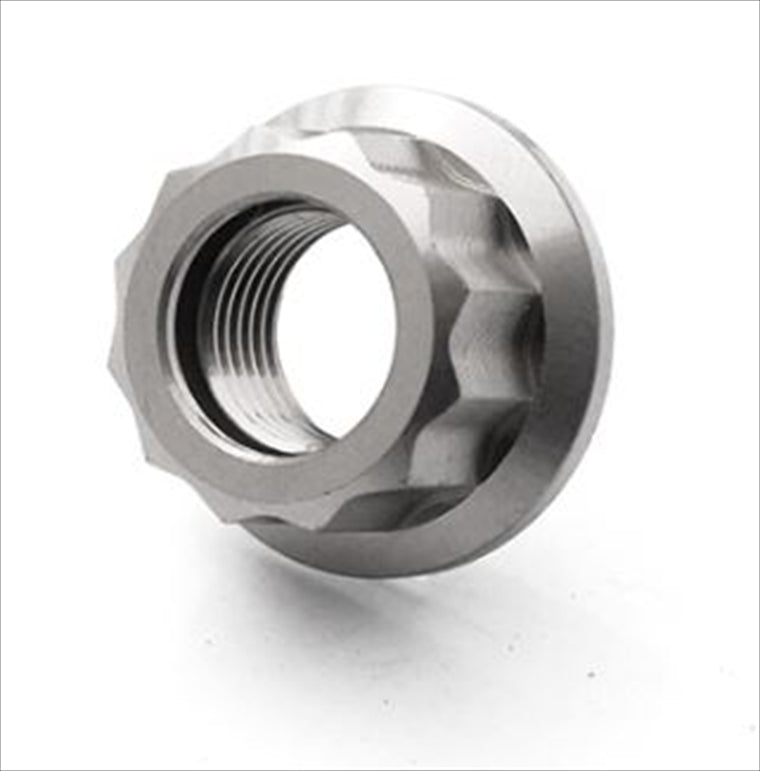 βTITANIUM(ベータチタニウム)｜12Pフランジナット ｜BT-TIFN-12P-08-IB