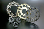 【サンスター】リアスプロケット 428-47T ブラック   RM80/YZ80 RS-003BK-47