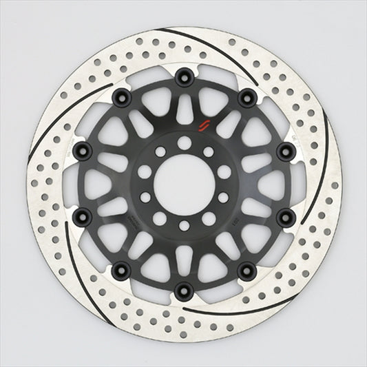 SUNSTAR BRAKE(サンスター ブレーキ)｜プレミアムR スリット＆ホール L φ310 CB1300SF 00-02 ｜EM222WL