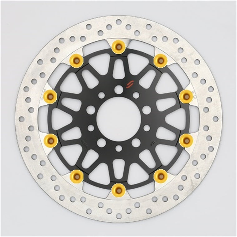 サンスター ブレーキ｜プレミアムR ホール CBR1000RR 08-16(SC59) ピン:ゴールド｜LM126W-GD